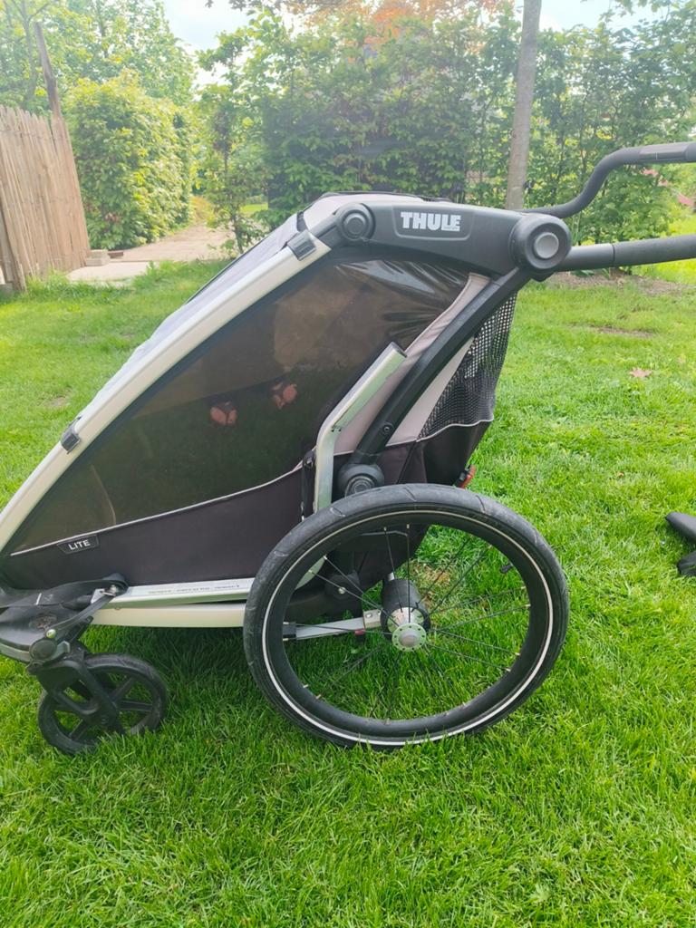 Thule Chariot lite double, Kinderen en Baby's, Overige Kinderen en Baby's, Ophalen