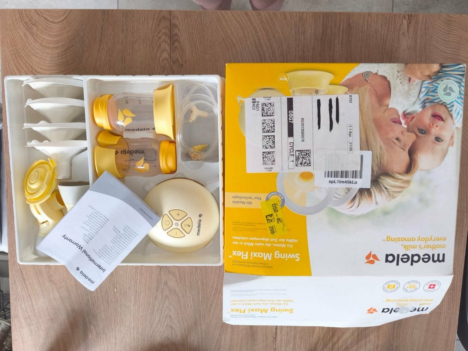 Gebruikte Medela Swing-Maxi Flex borstkolf, Kinderen en Baby's, Kinderspulletjes, Ophalen, Zo goed als nieuw