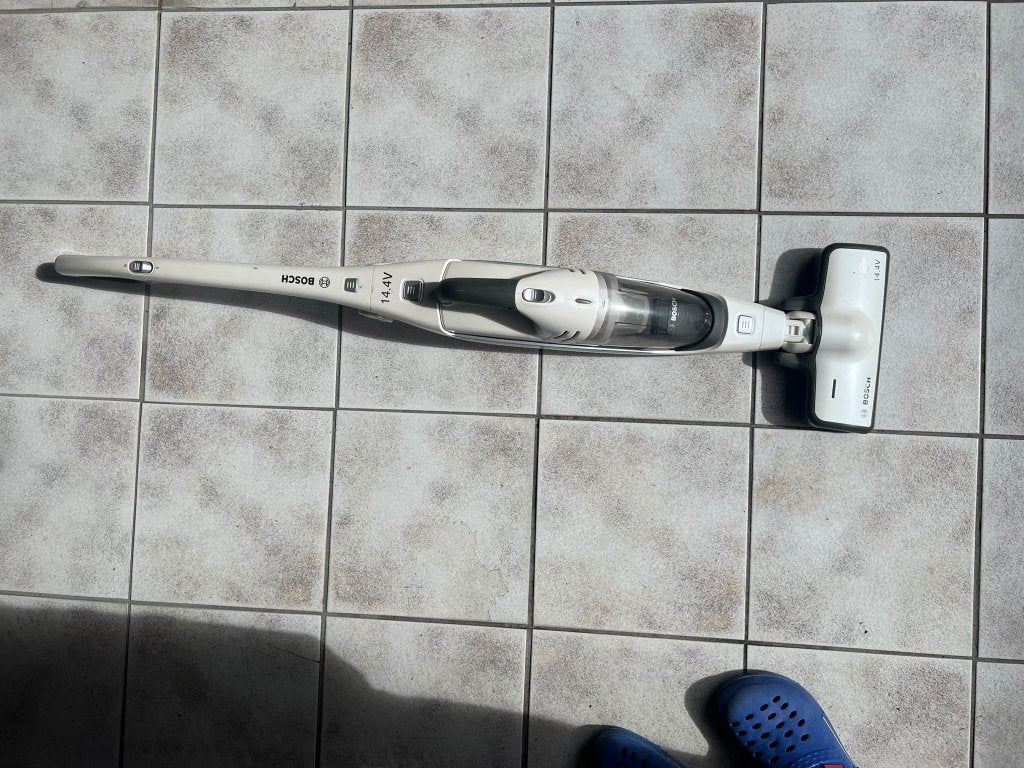 Bosch steelstofzuiger & kruimeldief, Electroménager, Bosch, Réservoir, Aspirateur balai, Comme neuf