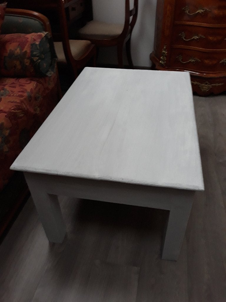 beuken salon tafel, Huis en Inrichting, Tafels | Salontafels, Ophalen, Gebruikt, 100 tot 150 cm, 50 tot 100 cm