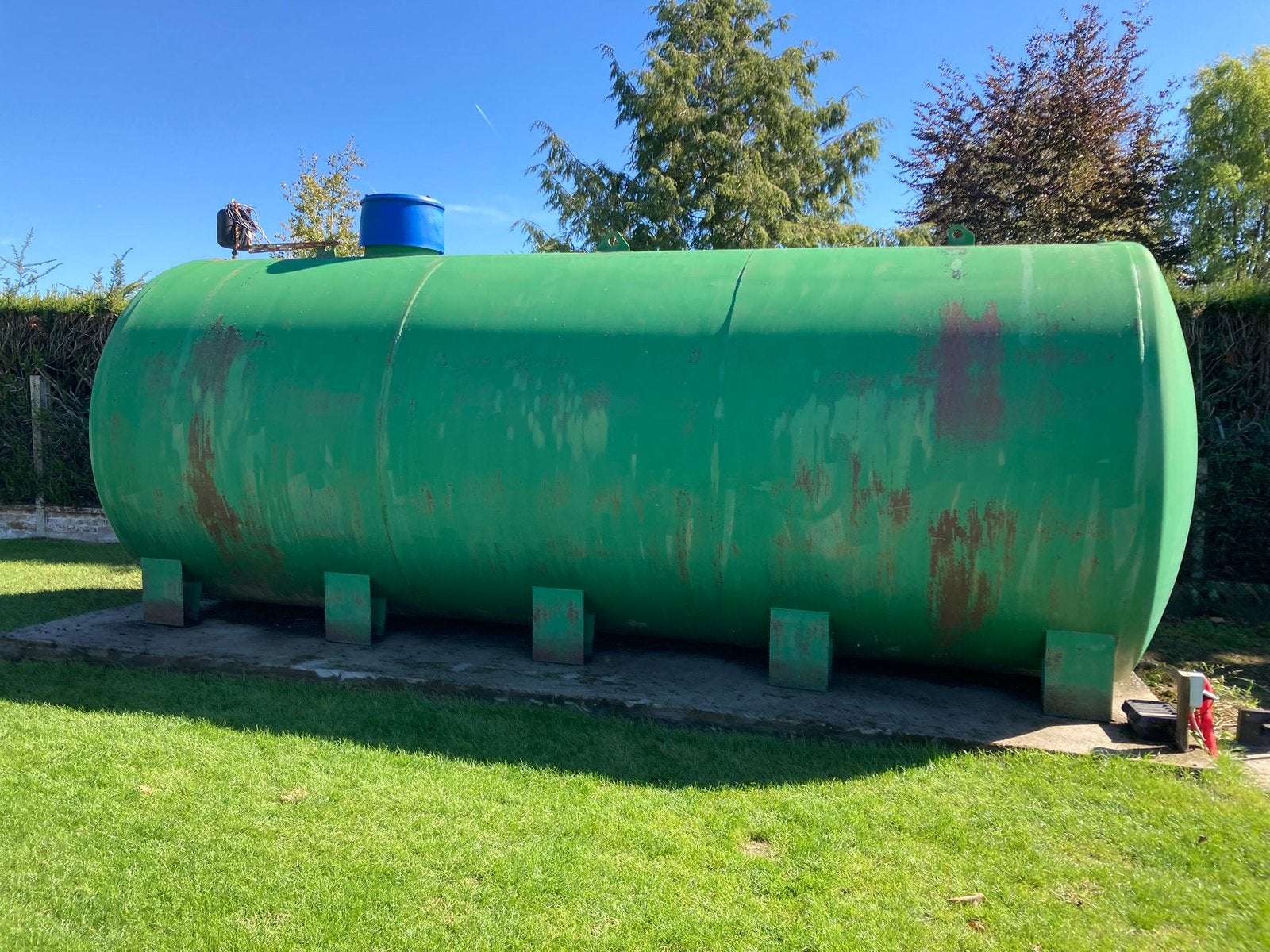 Réservoir de mazout à double paroi à vendre, Enlèvement, Utilisé