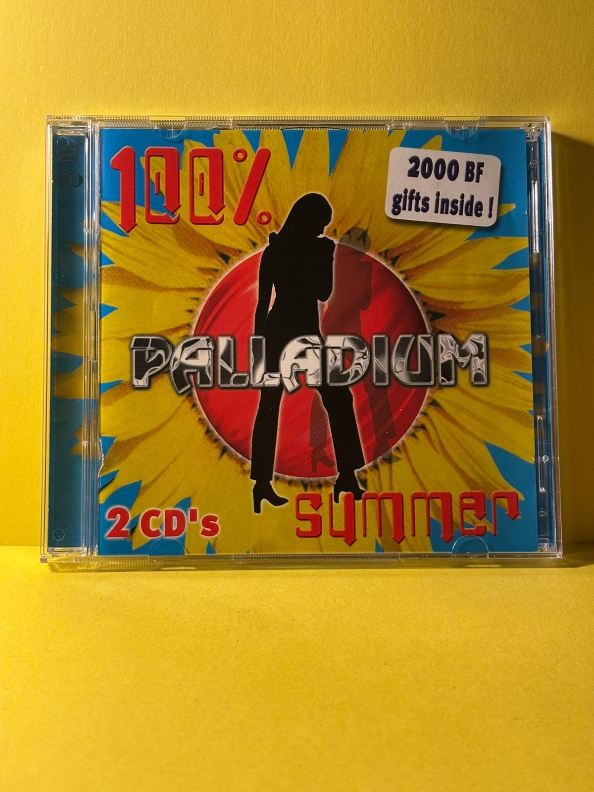 Palladium 100% summer ( 2000 ) nieuwstaat, CD & DVD, CD | Dance & House, Envoi, Comme neuf