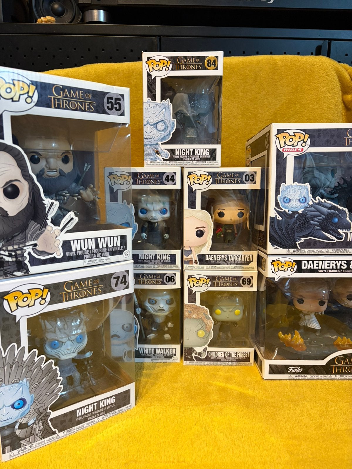 Divers funko pop GOT/LOTR/HP/MTV/metalica, Enlèvement, Comme neuf