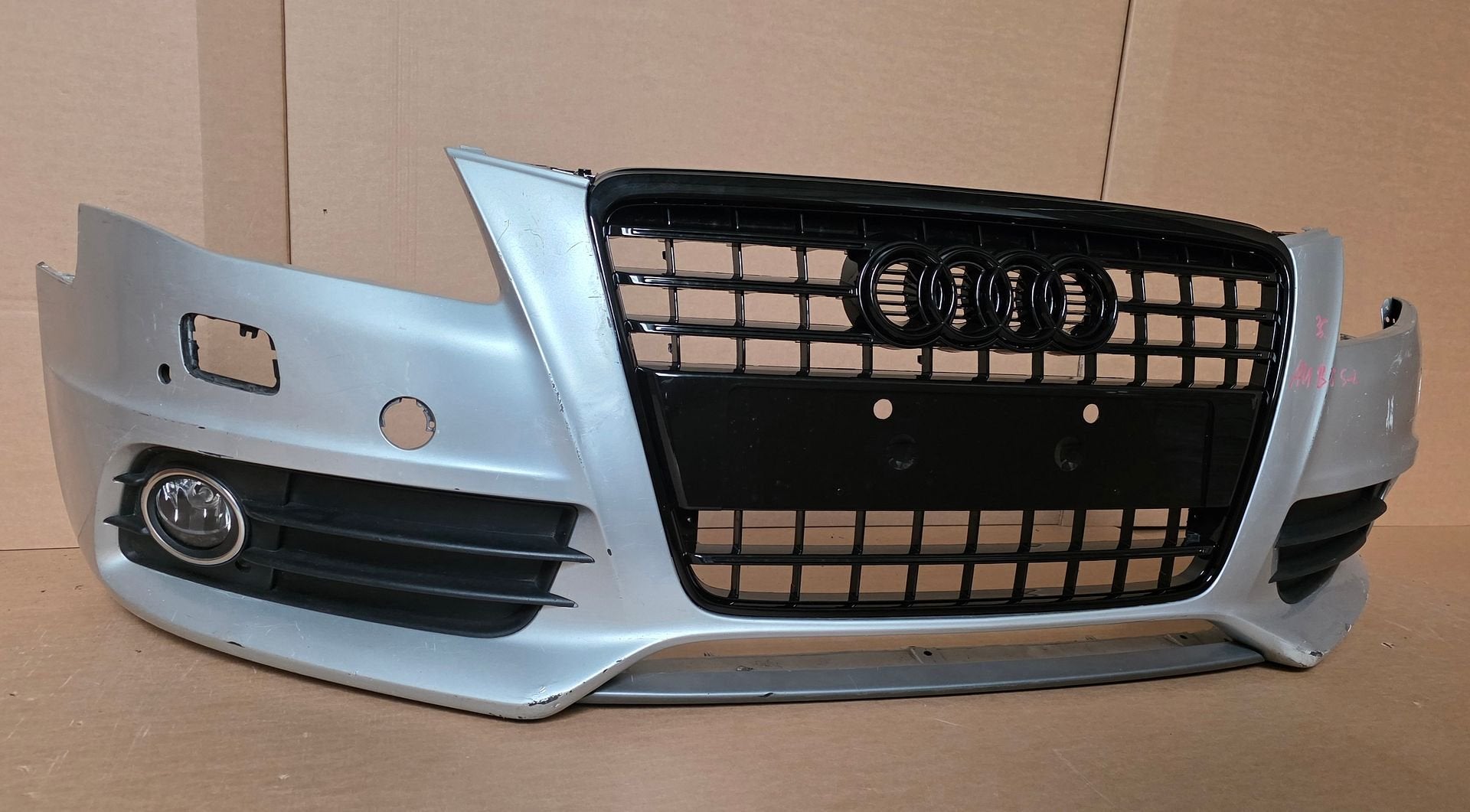 Voorbumper Audi A4 B8 8K S-line KLS PDC bj.2007-2012 SLINE, Auto-onderdelen, Gebruikt, -, Voor, Bumper