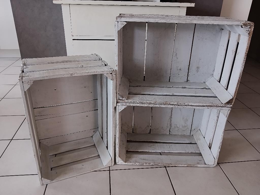 Antieke fruitkistjes, Huis en Inrichting, Ophalen, Gebruikt, Overige houtsoorten