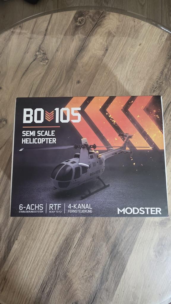 Hélicoptère BO 105, Ophalen of Verzenden, Zo goed als nieuw, Helikopter