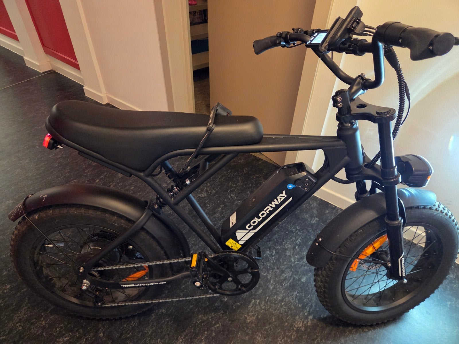 fatbike, Ophalen