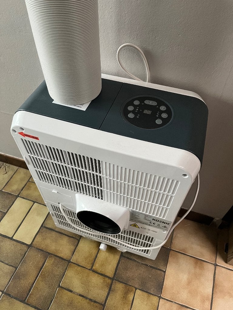 Climatisation koenic KAC 115, Refroidissement et Déshumidification, Comme neuf, Enlèvement, Climatiseur mobile
