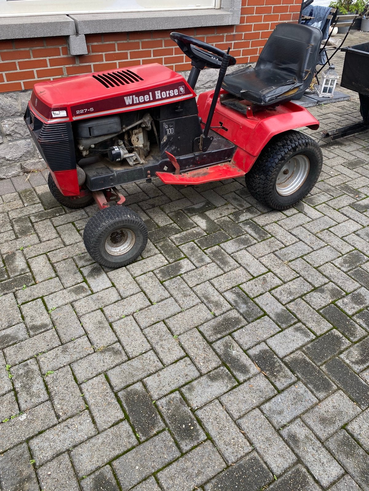 Zitmaaieer weel hors met kar, Enlèvement, Comme neuf