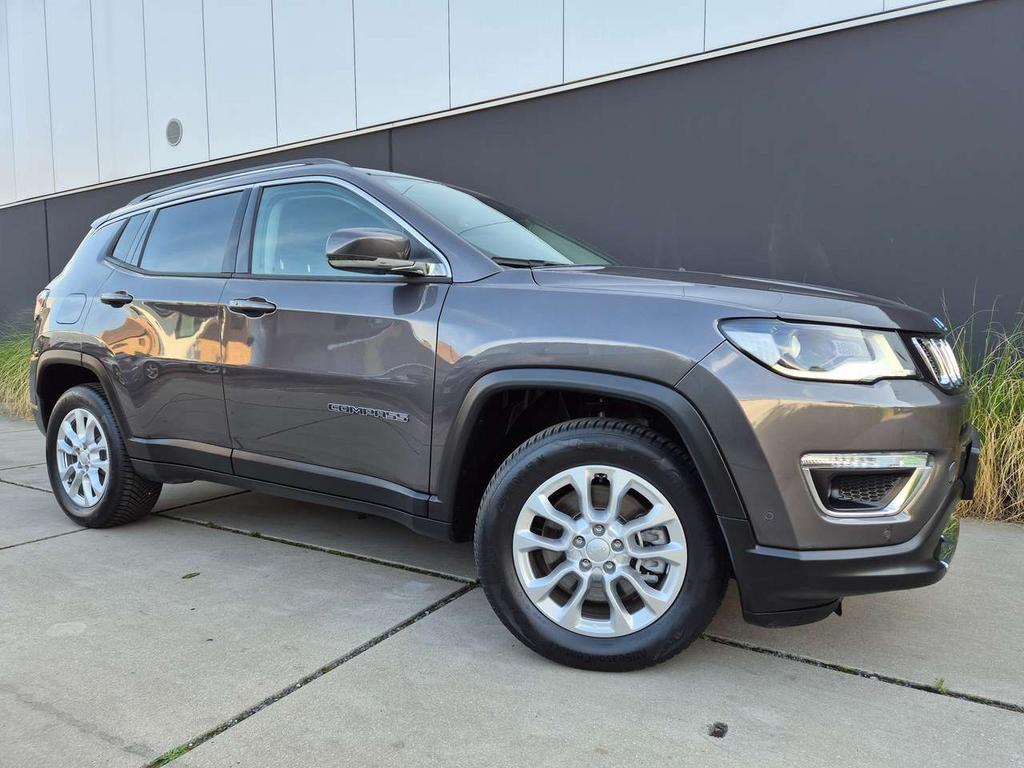 Jeep Compass 1.3 Turbo AWD PHEV *CAMERA*NAVI*DAB*KEYLESS*LE, 0 min, Zwart, 0 kg, Compass