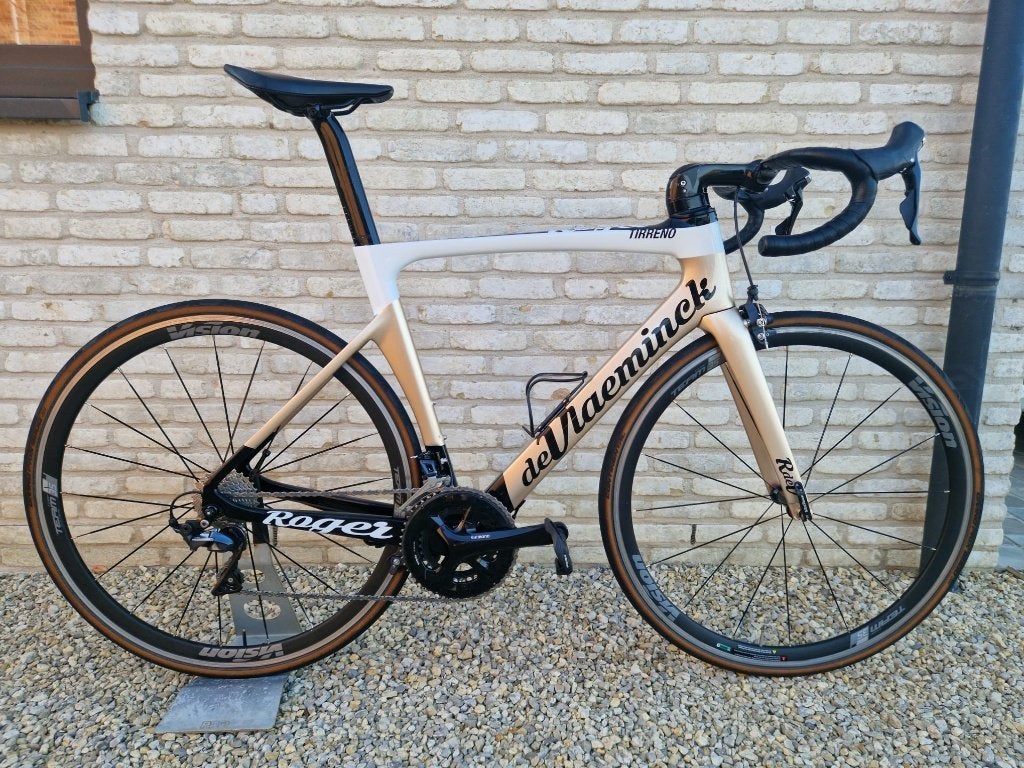 De Vlaeminck Tirreno Aero Racefiets, Vélos & Vélomoteurs, Vélos | Vélos de course, Autres marques, Frein sur jante, Enlèvement