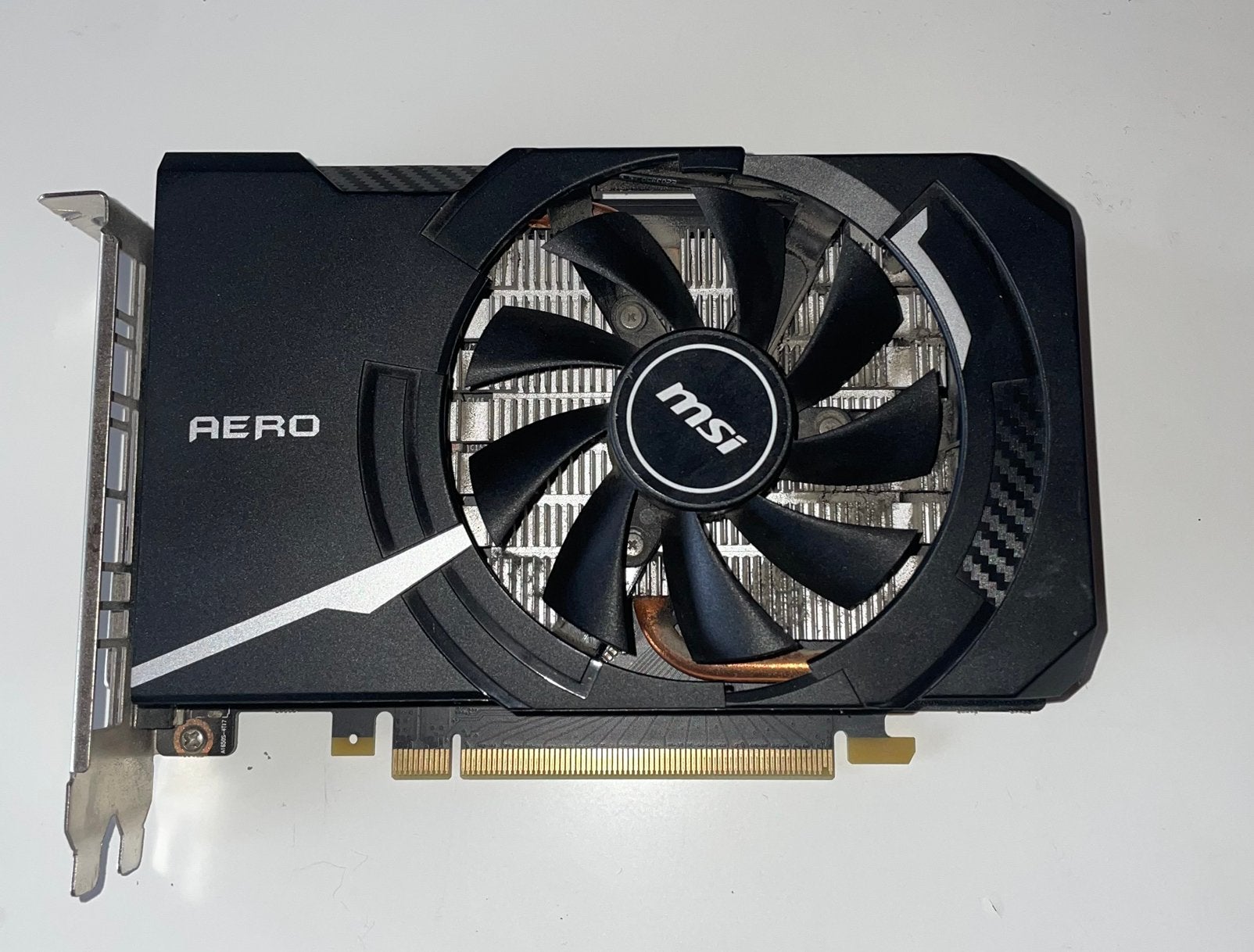 MSI GeForce GTX 1650 AERO ITX 4G OC - Perfect Werkend, Informatique & Logiciels, Cartes vidéo, HDMI, PCI-Express 3, GDDR6, Utilisé