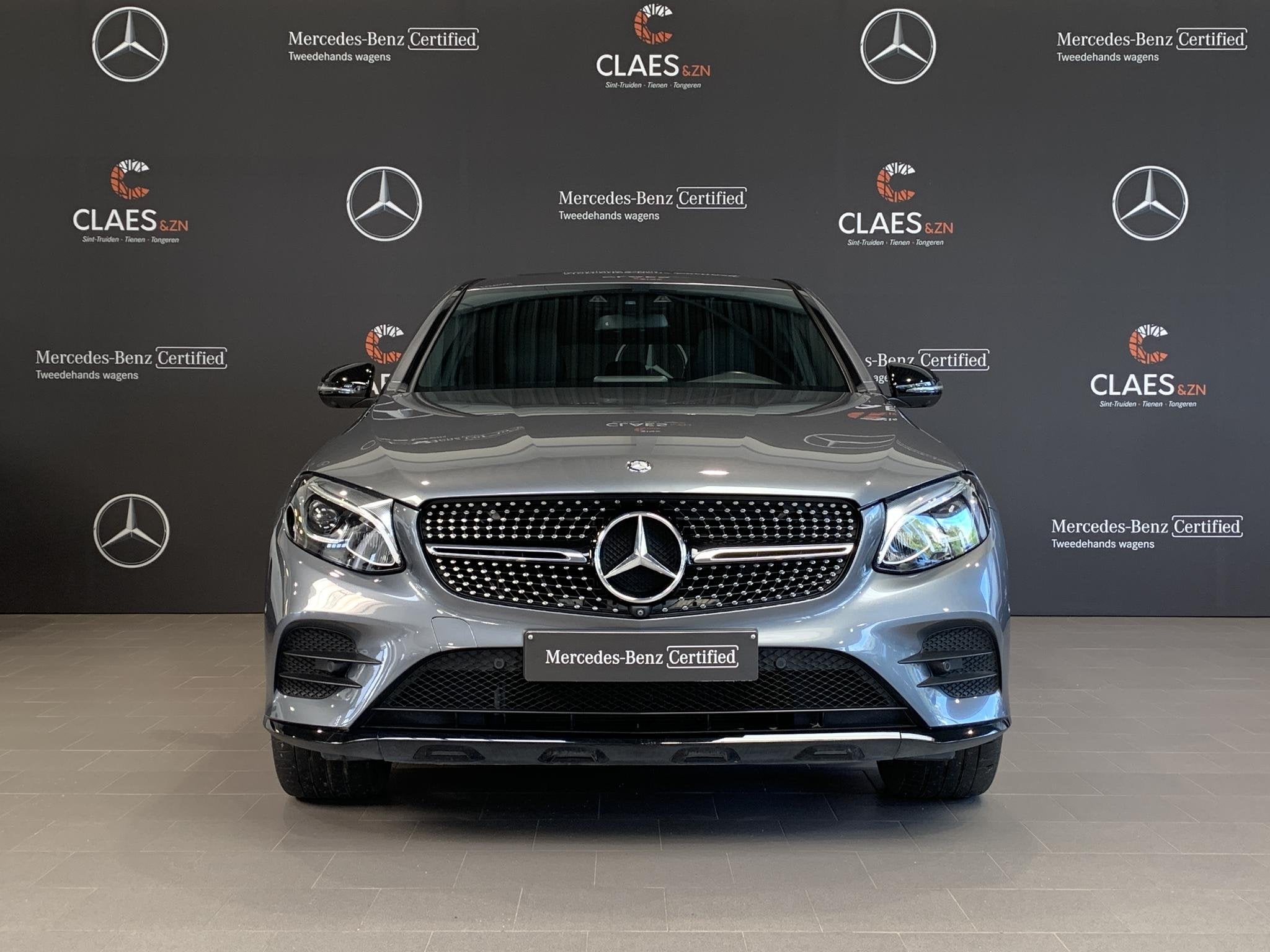 Mercedes-Benz GLC-klasse Coupé 220d AMG Line - DOS 9251, Autos, Argent ou Gris, Euro 6, Entreprise, Noir