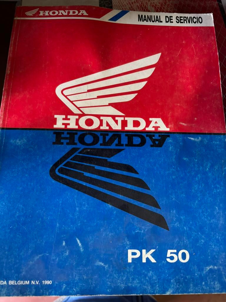 Honda PK50 Wallaroo IT atelier-handboek, Motoren, Ophalen of Verzenden, Honda