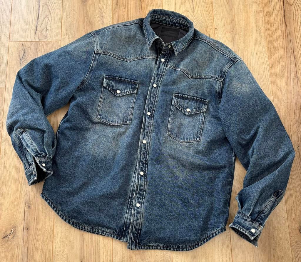 Prada gevoerde jeansvest, Ophalen of Verzenden, Zo goed als nieuw