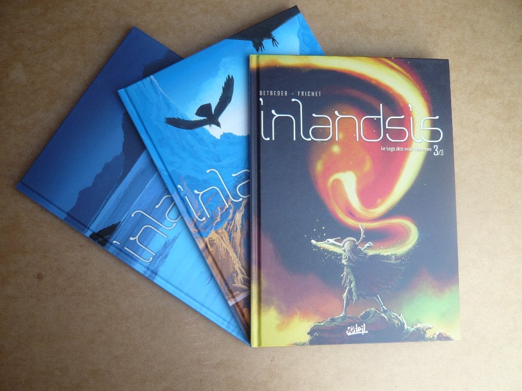 Bd INLANDSIS tomes 1 à 3 (EO état neuf) tome 3 signé, FRICHET / BETBEDER, Enlèvement ou Envoi, Série complète ou Série, Comme neuf