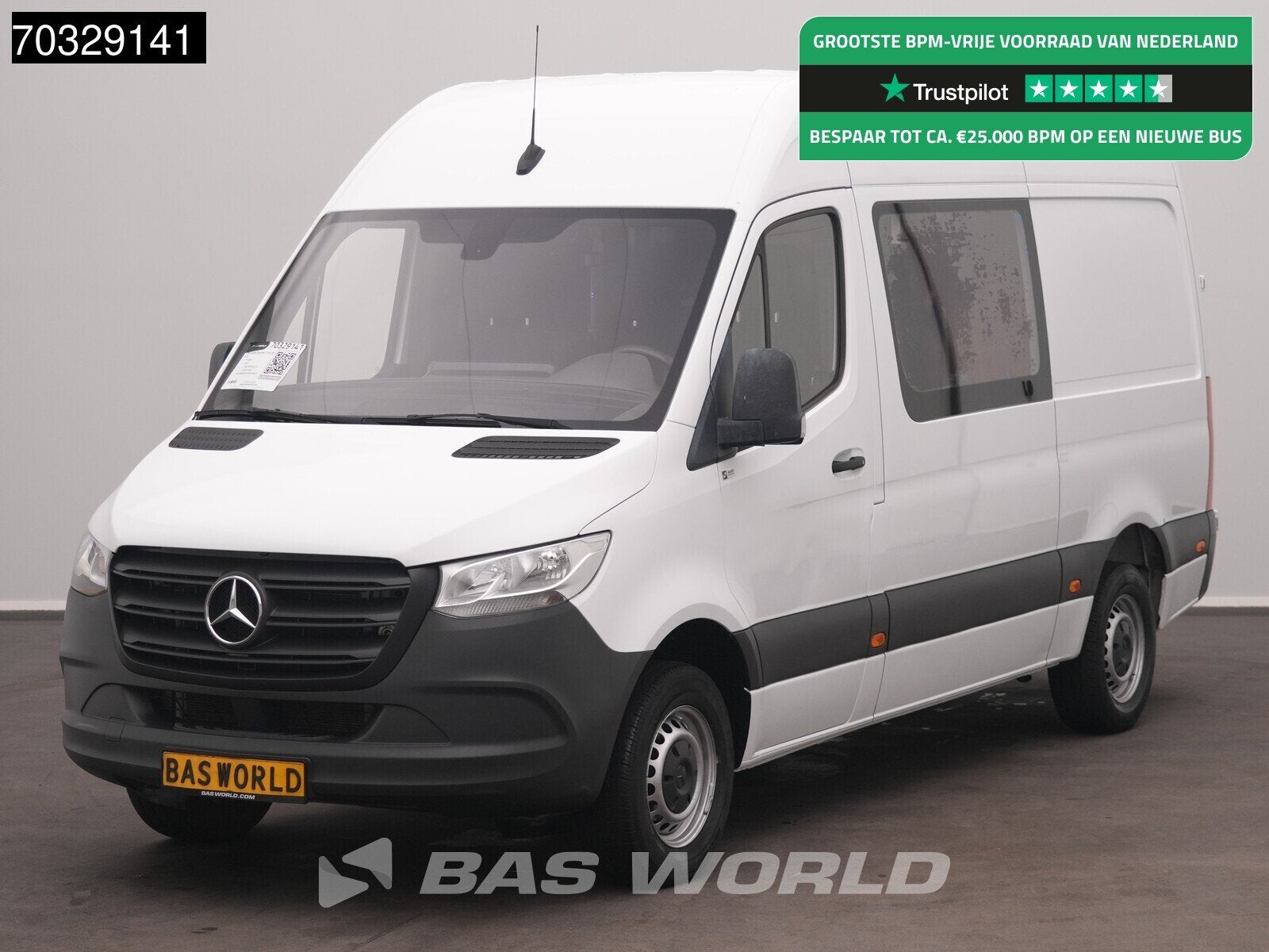 Mercedes Sprinter 315 CDI Automaat Dubbel Cabine L2H2 Trekha, Auto's, Stof, Gebruikt, 4 cilinders, 2000 kg