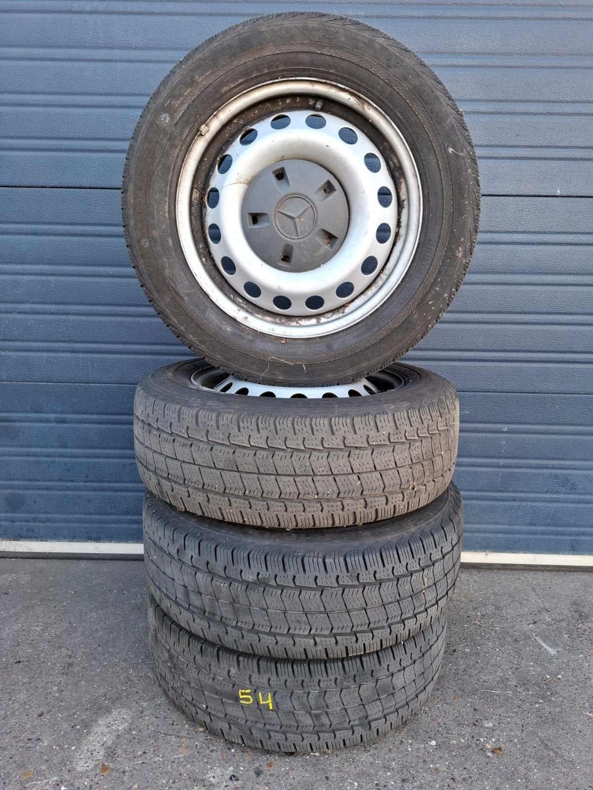 Mercedes-Benz Vito Viano Allseason Banden Set 205-65-16 5x11, -, Banden en Velgen, All Season, -