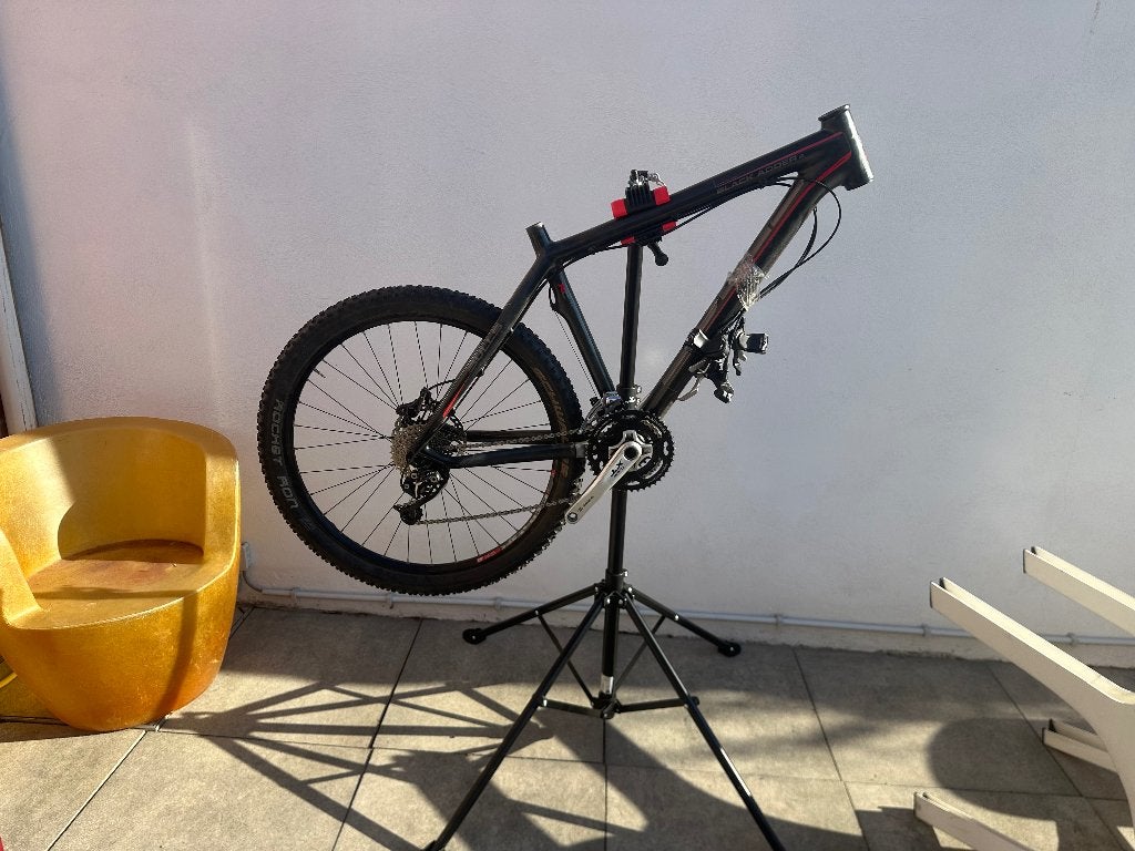 Bulls Black Adder 2 26 carbon frame maat 49 - XTR afmontage, Gebruikt, Hardtail, 45 tot 49 cm, Schijfrem