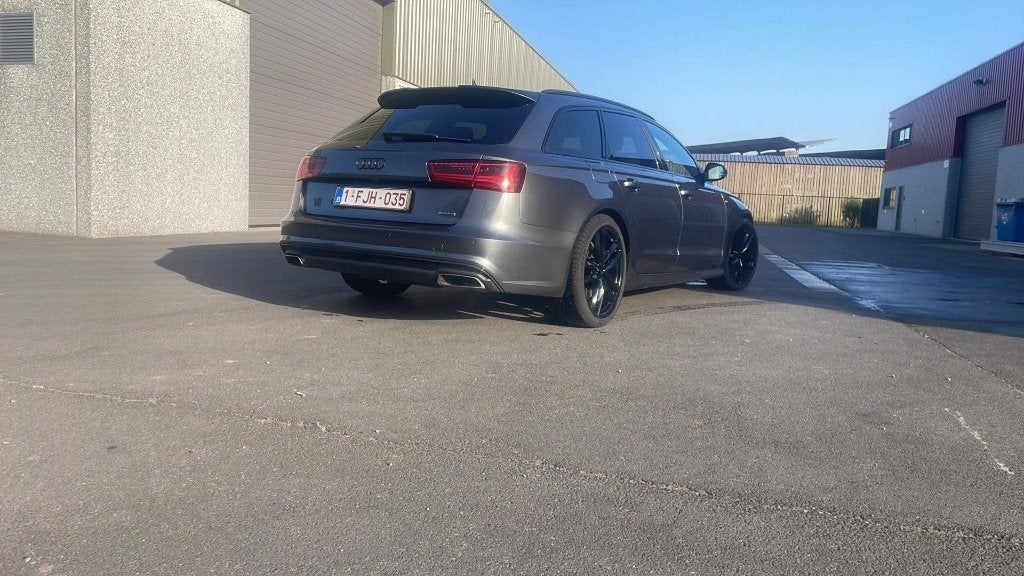 Audi A6, Auto's, Audi, Automaat, Zwart, Leder, Break