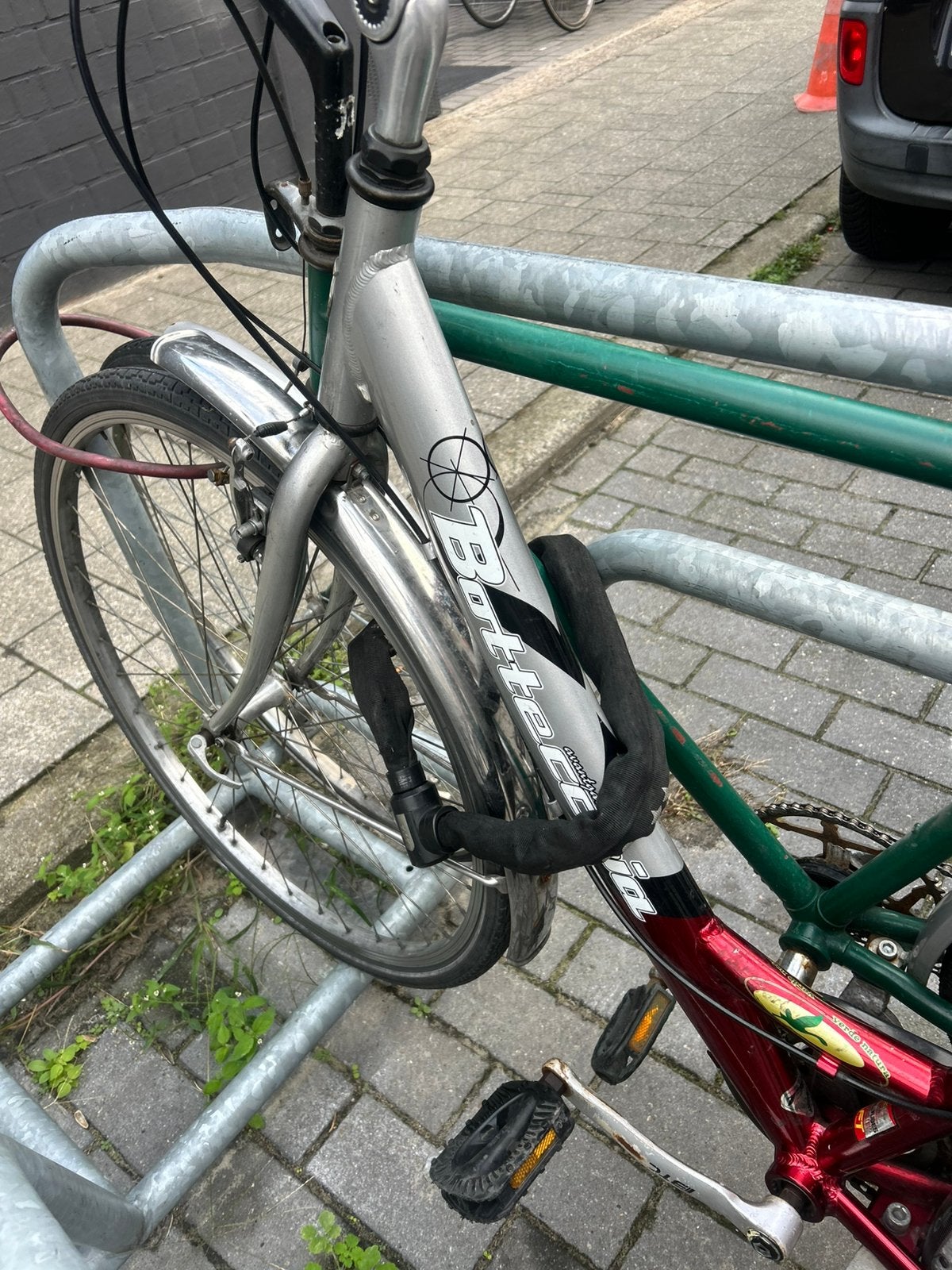 Rode fiets te koop, Fietsen en Brommers, Ophalen, Zo goed als nieuw, Minder dan 10 versnellingen, Overige merken