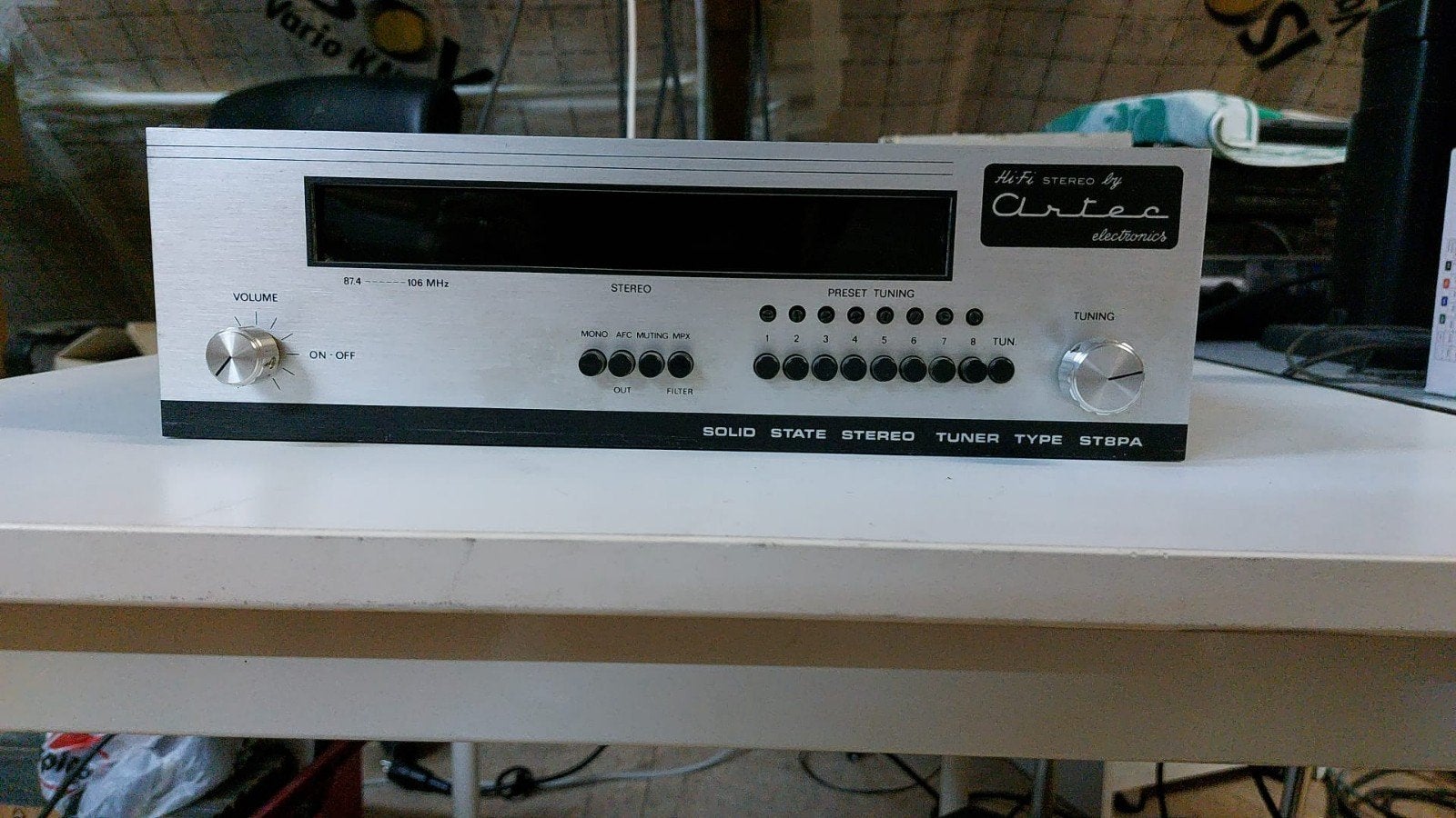 Artec tuner, Audio, Tv en Foto, Ophalen, Gebruikt, Audio