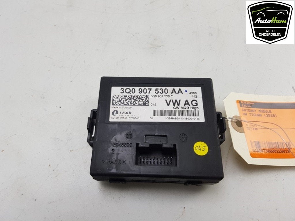 GATEWAY MODULE Volkswagen Tiguan (AD1) (|3Q0907530AA|), Gebruikt, Volkswagen, Volkswagen AG, Kundenbetreuung@volkswagen.de