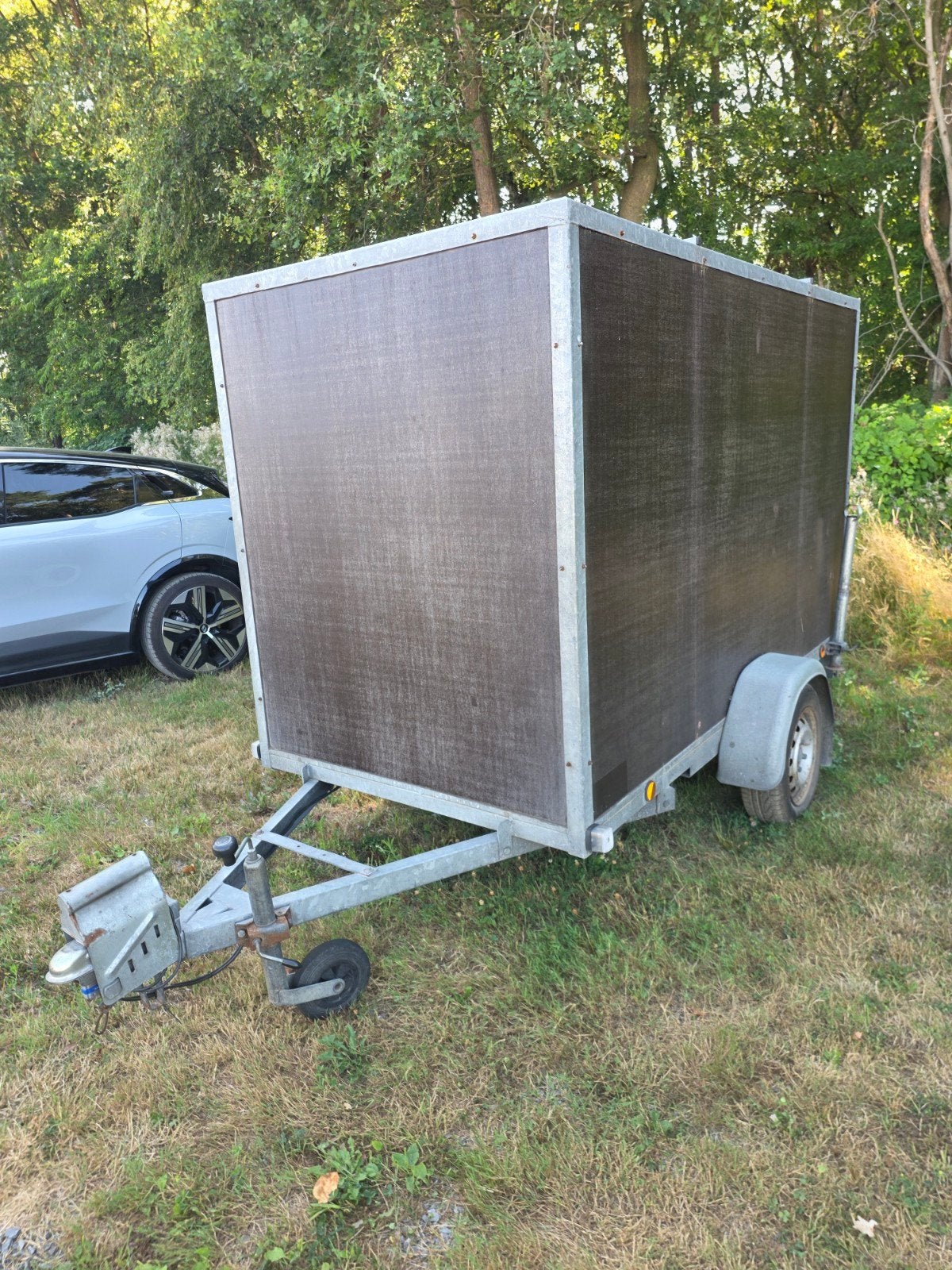 gesloten aanhanger, Enlèvement, Utilisé