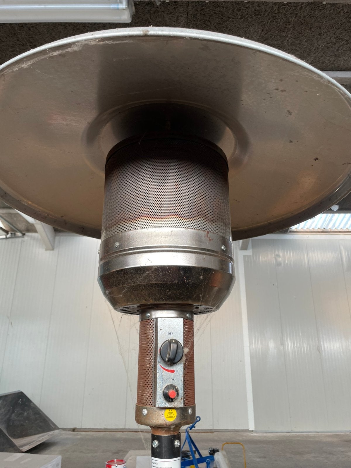 Terrasverwarmer, Tuin en Terras, Ophalen, Gebruikt