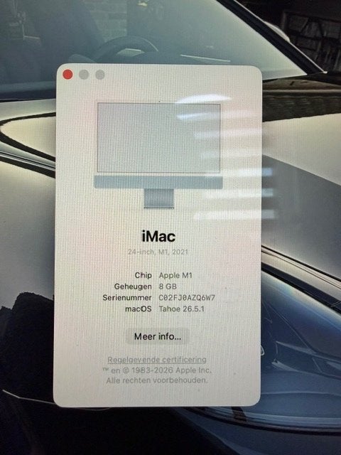 Imac 24 inch 2021, Computers en Software, Apple Desktops, Zo goed als nieuw, iMac, SSD, Ophalen