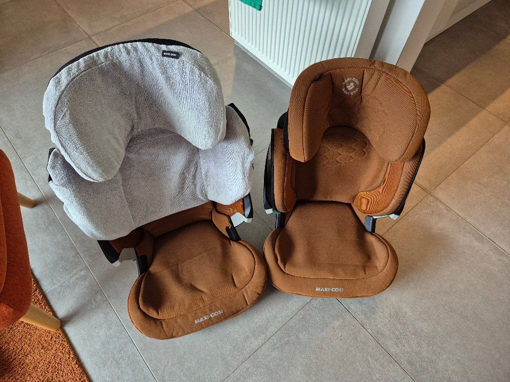 Maxi-Cosi Kore Pro i-Size cognac ISOFIX autostoel, Dossier amovible, 15 à 36 kg, Enlèvement, Utilisé