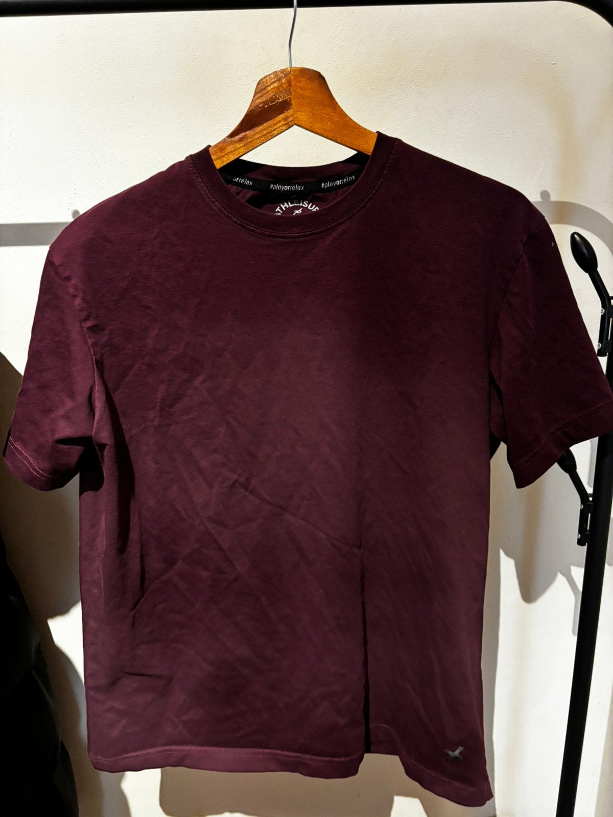Paars T-shirt maat L, Vêtements | Hommes, T-shirts, Enlèvement, Porté, Taille 52/54 (L), Violet