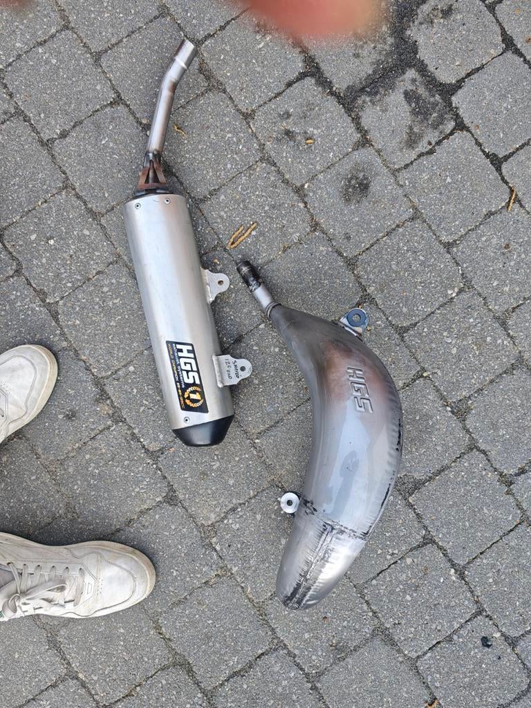 Scherco 125 cc uitlaat 2 takt hgs (meer vermogen), Enlèvement ou Envoi