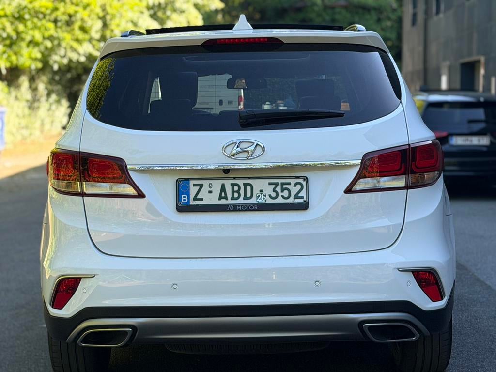 Hyundai Santafe 2.2d Automaat-7pl-2017-Full-140dkm, Autos, Euro 6, Entreprise, Diesel, Automatique
