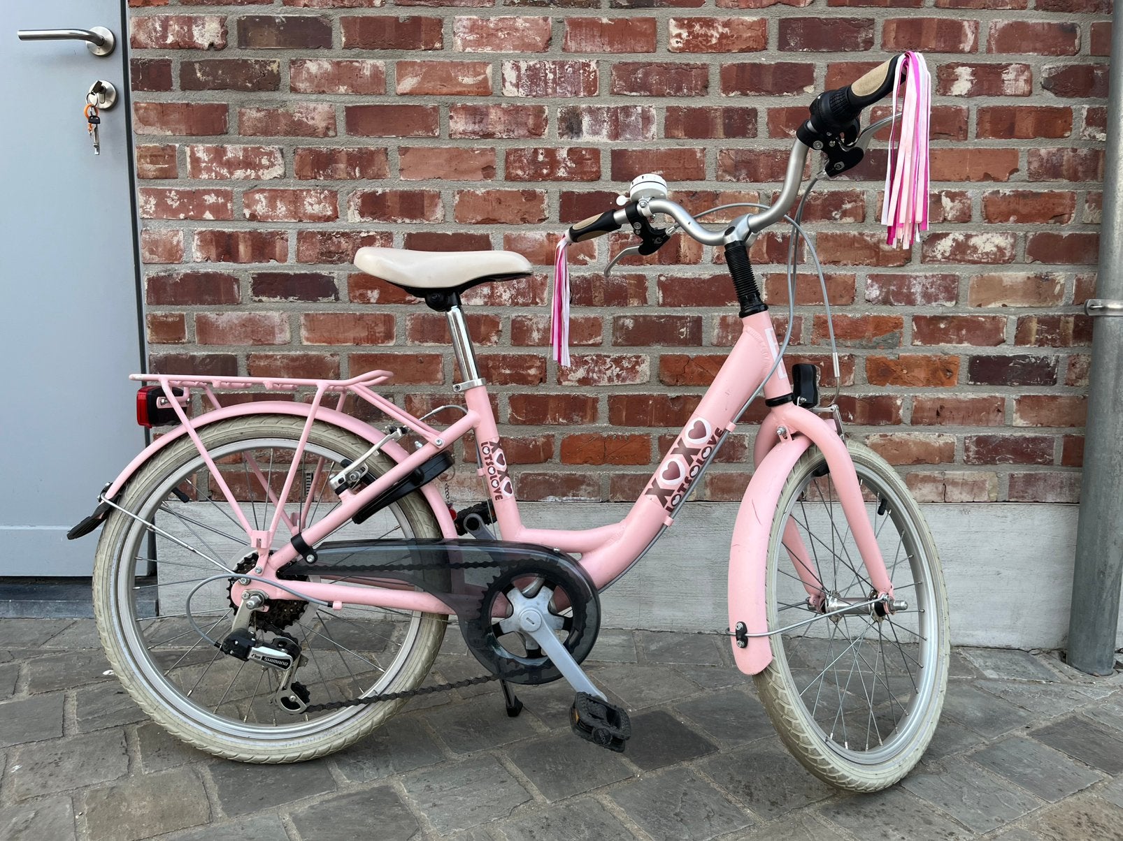 Meisjesfiets 20 inch bike fun, Fietsen en Brommers, Ophalen, 20 inch, Versnellingen
