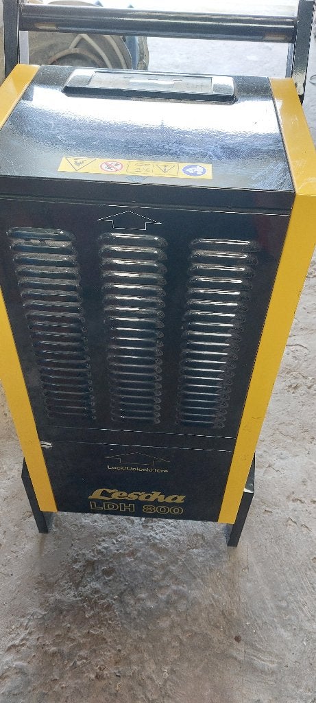 bouwdroger, Ophalen, Zo goed als nieuw, Ventilator en Afzuiger