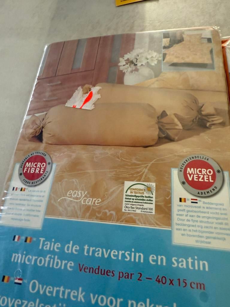Tais de traversin de satin, Enlèvement ou Envoi, Neuf