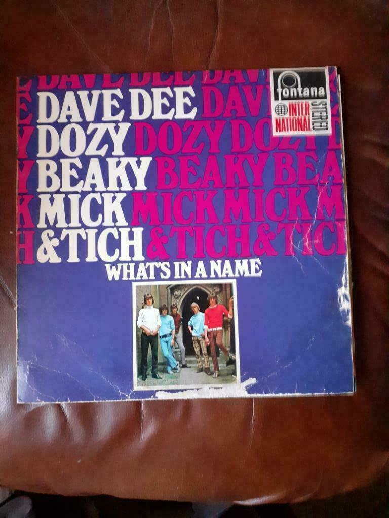 LP Dave Dee, Dozy, Beacky, Mick & Tich : What's in a name, Enlèvement ou Envoi