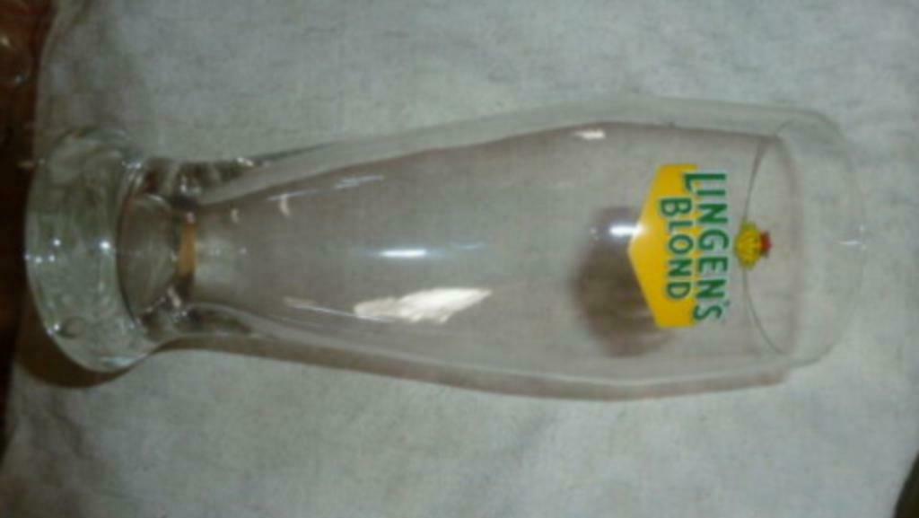 #I Bier glas LINGEN 'S BLOND Heineken Brouwerijen, Verzamelen, Glas en Drinkglazen, Nieuw, Bierglas, Ophalen of Verzenden