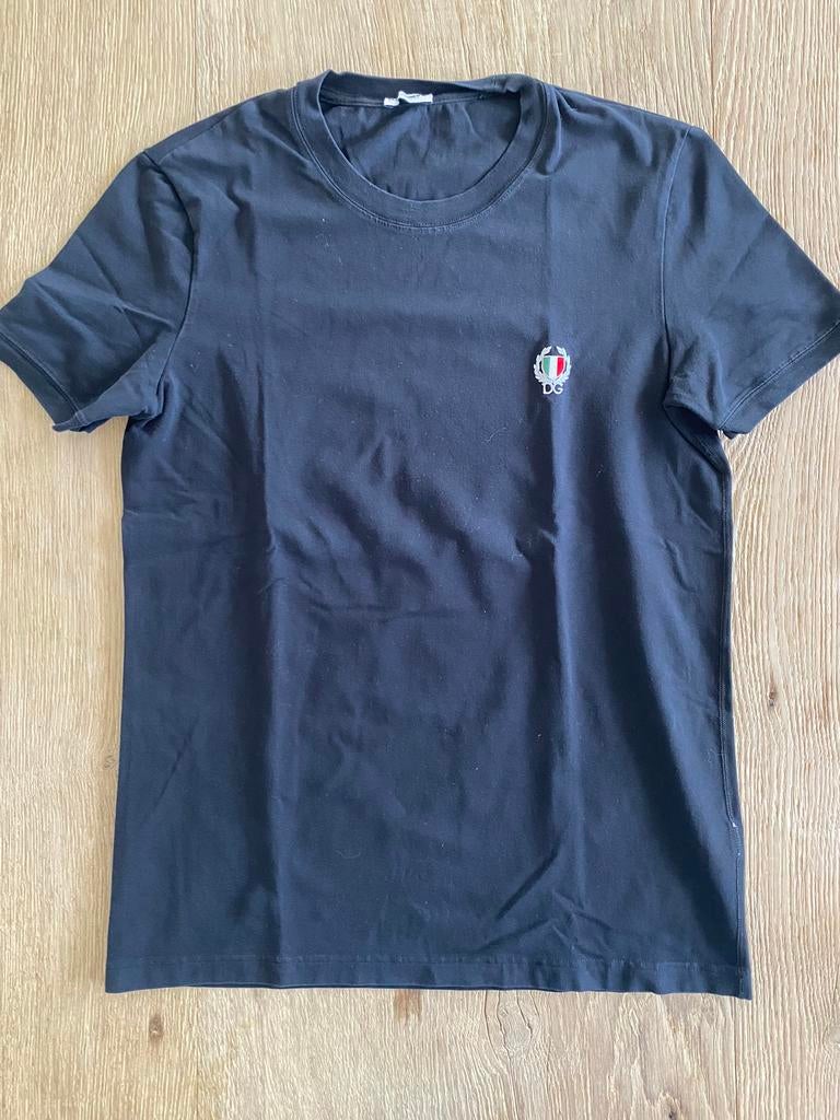 T-shirt Dolce & Gabbana « sous-vêtements » noir XS, Dolce & Gabbana, Enlèvement ou Envoi, Comme neuf, Taille 46 (S) ou plus petite
