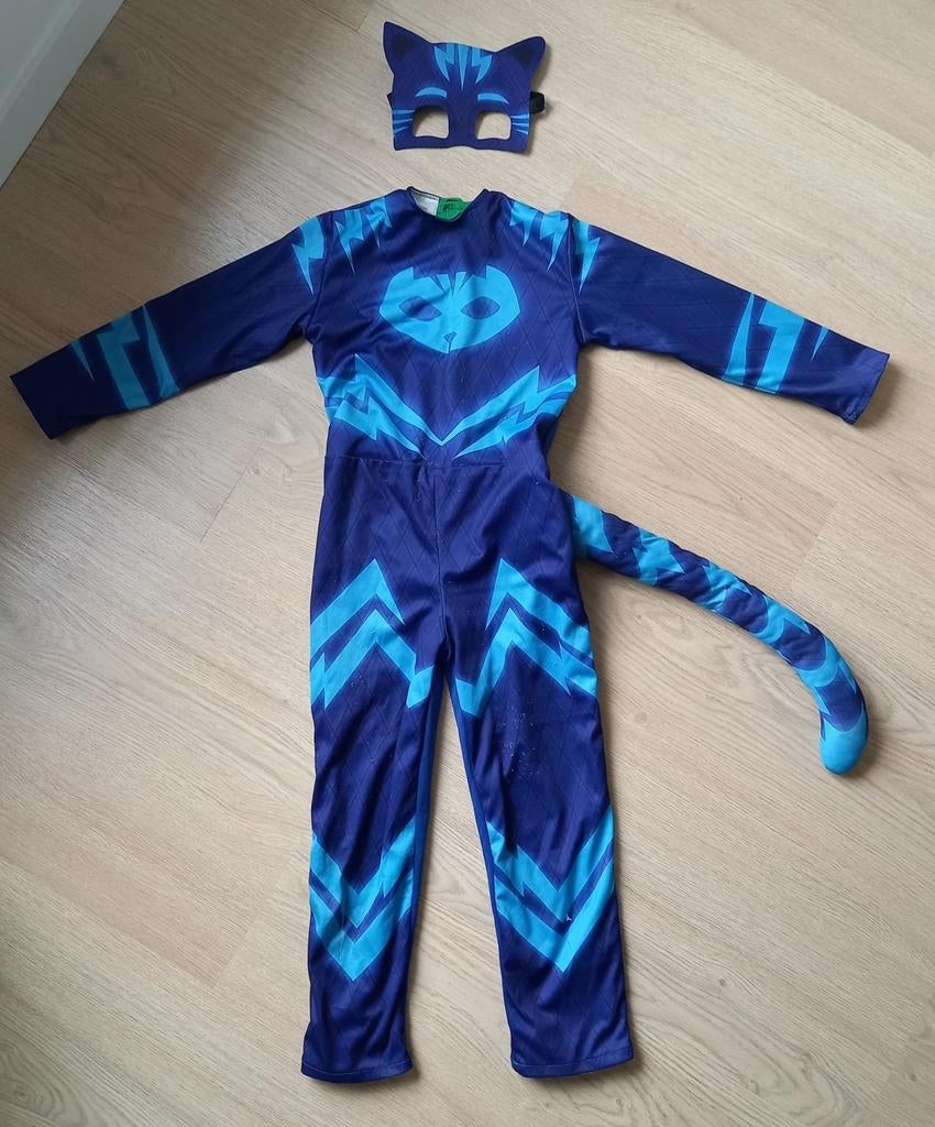 Kostuumkostuum Yoyo PJ Mask Pyjamaskers 5-6 jaar Carnaval, Kinderen en Baby's, Ophalen of Verzenden, Gebruikt