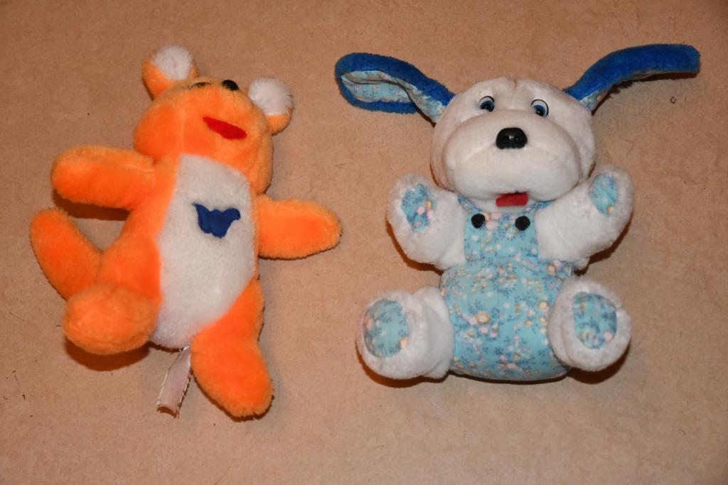 Twee ongebruikte pluche knuffels, Kinderen en Baby's, Speelgoed | Knuffels en Pluche, Nieuw, Konijn, Ophalen of Verzenden