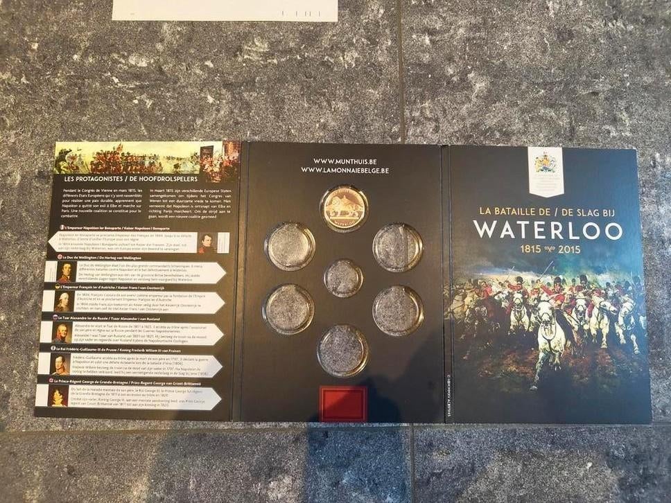 De officiële Waterloo 200 herdenkings uitgave, Postzegels en Munten, Ophalen of Verzenden