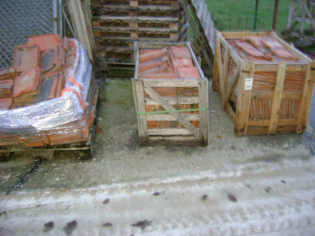 dakpannen Kortrijkse pannen : 525 stuks (La lys-Lauwe), Doe-het-zelf en Bouw, Ophalen of Verzenden, Dakpannen