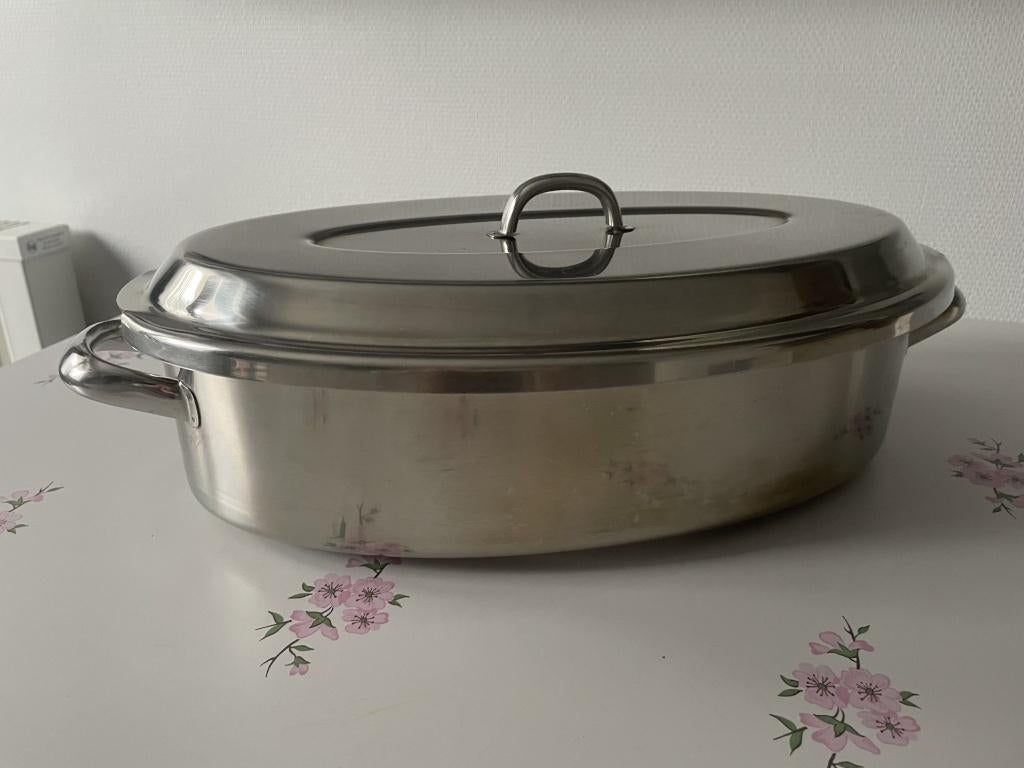 CASSEROLE / MARMITE A POISSON – COMME NEUVE, Maison & Meubles, Cuisine | Casseroles & Poêles, Inox, Enlèvement ou Envoi, Autres types