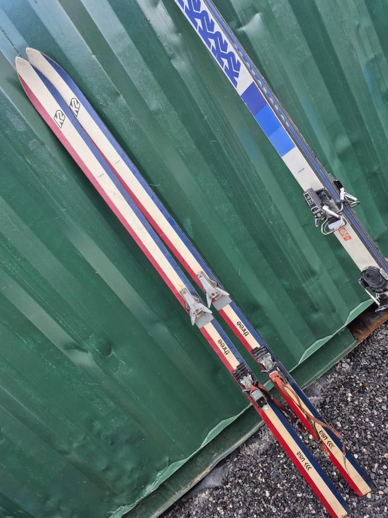 K2 Three vintage ski's uit 1970, Sport en Fitness, Skiën en Langlaufen, Ophalen, Ski's