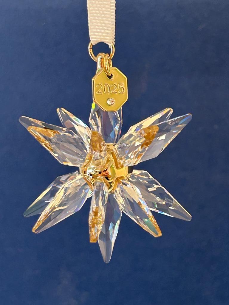 Swarovski Kerst 3D Ornament 2025, 3D ster helder 2025, Verzamelen, Swarovski, Ophalen of Verzenden, Nieuw, Figuurtje