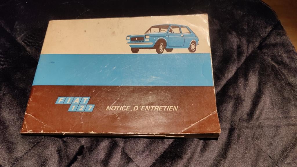Fiat 127 notice d utilisation, Enlèvement ou Envoi