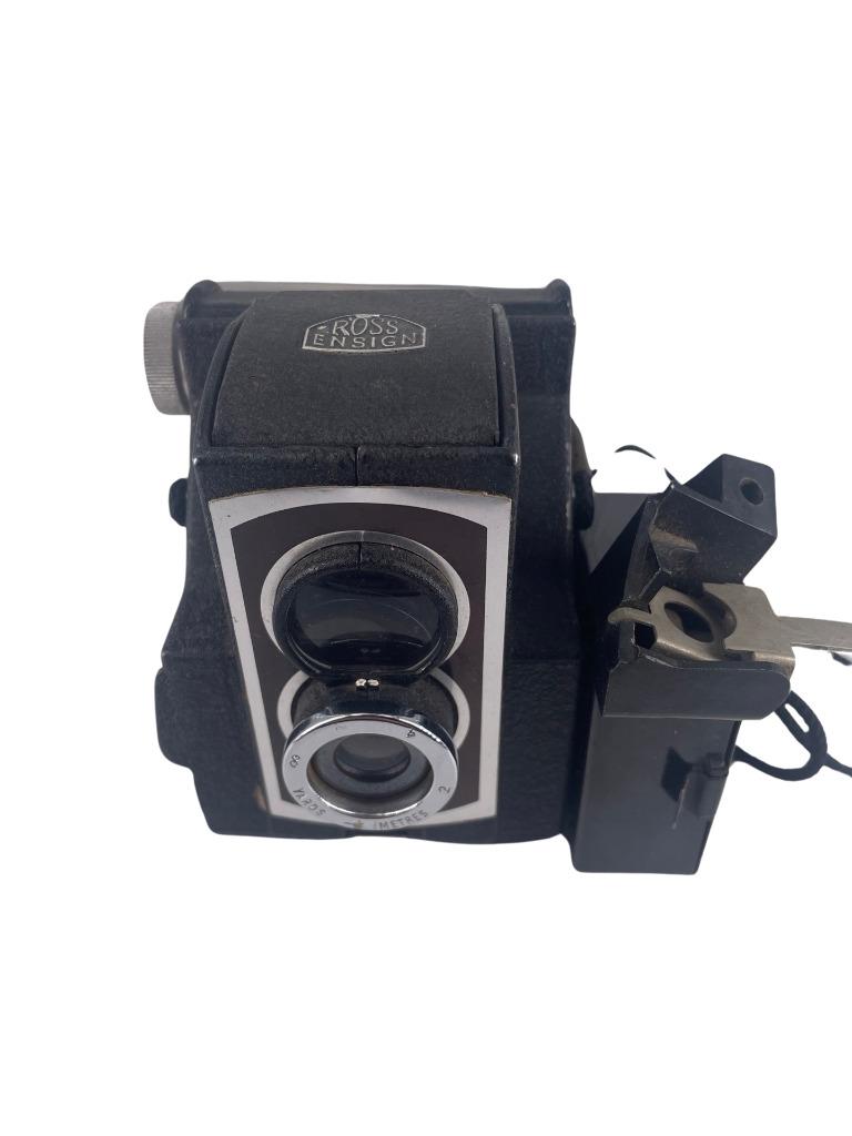 Appareil Photo Box Ross Ensign Angleterre Dual Lens Bakélite, Enlèvement ou Envoi, Appareils photo, Ensign, /