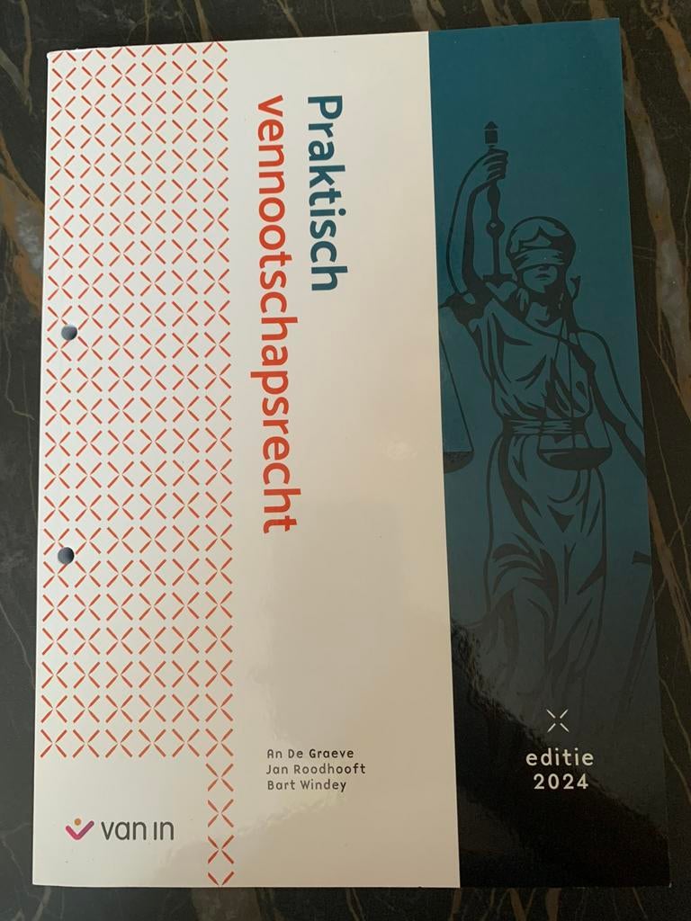 Vennootschapsrecht, Boeken, Ophalen, Zo goed als nieuw, Hoger Onderwijs
